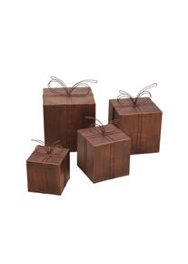 Gardenson , Rostfarben , Metall , zum Stellen ,