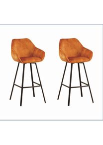 Mid.you , Gelb, Goldfarben, Cognac , Textil , 55x109x57 cm , Sitzfl&auml;che 180&deg; drehbar, automatische R&uuml;ckholfunktion ,