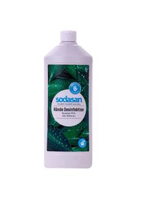 Sodasan H&aring;nddesinfeksjon 1 liter, refill, desinfeksjon til hender, PE-flaske