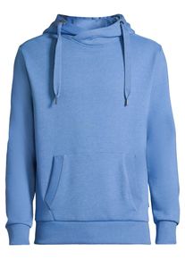 Kapuzenpullover SALZHAUT "Hoodie HEFF", Herren, Gr. XL, blau (ocean blau), Obermaterial: 55% Baumwolle CO. 45% Polyester PES., Pullover Kapuzenpullover