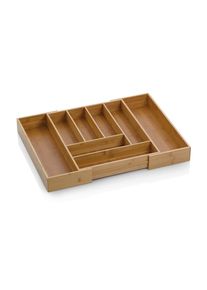 Kela Besteckeinsatz, Hellbraun, Holz, Bambus, 43x6.5x35 cm, K&uuml;chenzubeh&ouml;r, K&uuml;chenhelfer, Besteckeins&auml;tze