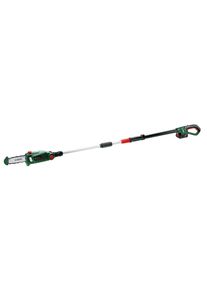 Bosch UniversalChainPole 18, akumul&aacute;torov&yacute; teleskopick&yacute; prerez&aacute;vač vetiev, 18 V, li&scaron;ta 20 cm, 4 m/s, akumul&aacute;tor