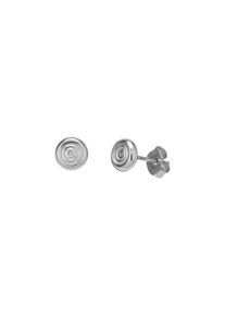 Paar Ohrstecker Firetti "Schmuck Geschenk Edelstahl Ohrschmuck Ohrringe Kreis rund", edelstahlfarben, Ohrringe, Damen, 6mm, Edelstahl, Paar Ohrstecker