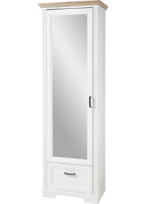 Garderobenschrank Innostyle "Jasmin", braun (pinie hell), Schr&auml;nke, Garderobenschrank