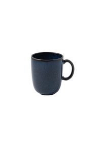 Becher "Becher mit Henkel Lave 400 ml", blau (bleu), 1 tlg., Steingut, LIKE. BY VILLEROY & BOCH, Trinkgef&auml;&szlig;e, Becher