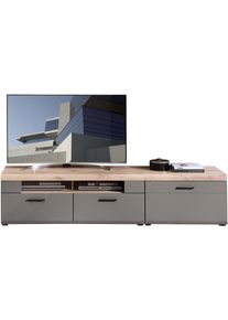 TV-Schrank Innostyle "FUN PLUS II", blau (basalt), T:37cm, FSC-zertifizierter Holzwerkstoff, Schr&auml;nke, TV-Schrank, 1 Schubkasten, Softclose, ABS Kantenschutz