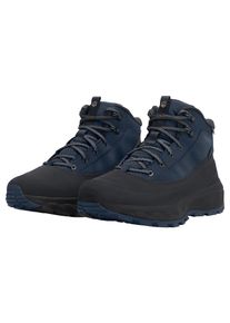 Outdoorwinterstiefel Jack Wolfskin "WILD QUEST TEXAPORE MID M", Herren, Gr. 43, blau (midnight sky), Leder, Synthetik, Schuhe Outdoorwinterstiefel, Winterboots, Winterstiefel, Snowboots, Winterschuhe, gef&uuml;ttert