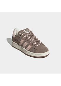 Sneaker adidas originals "CAMPUS 00S", Damen, Gr. 38,5, braun (earth strata, wonder quartz, core wei&szlig;), Leder, Schuhe Sneaker
