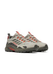 Wanderschuh Merrell "MOAB SPEED 2 GORE-TEX", Herren, Gr. 48, beige (diorite, ember), Synthetik, Schuhe Wanderschuh, wasserdicht dank Gore-Tex Membrane