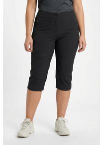 Maier Sports "Da-Capri el. Inara slim Capri Vario" mit Rei&szlig;verschlusstaschen, in 4-Wege-Stretch, schnell trocknend