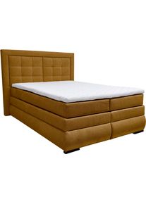 OTTO home "MIVVA mit Bettkasten, mit Taschenfederkernmatratze H3, H3/H4 mix, H4" mit Kaltschaum- oder Visco-Topper (bei H4), Komfortliegeh&ouml;he 67cm