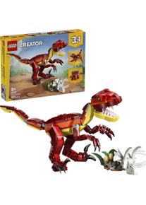 Konstruktionsspielsteine Lego "Wilder Dinosaurier (31379), Lego Creator", rot (bunt), Spielbausteine, Kinder, Kunststoff, Konstruktionsspielsteine, Made in Europe