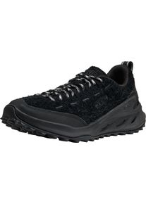 Sneaker Keen "JASPER ZIONIC", Damen, Gr. 38, Synthetik, schwarz (schwarz, schwarz), Leder, Synthetik, Schuhe Sneaker