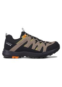 Wanderschuh Icepeak "AURA LC MR", Herren, Gr. 44, braun (schwarz khaki), Synthetik, Textil, Schuhe Wanderschuh, wasserdicht