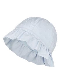 Sonnenhut Sterntaler "Hut 3D Punkte", Jungen, Gr. 49, blau (hellblau), Obermaterial: 100% Baumwolle CO. 100% Baumwolle CO. 100% Baumwolle CO. 100% Baumwolle CO. 100% Baumwolle CO., H&uuml;te Sonnenhut