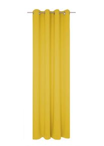 Vorhang WIRTH "Dim out", gelb, B:142cm H:205cm, Polyester, Gardinen, Vorhang, nach Ma&szlig;