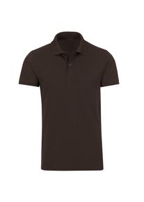 Poloshirt TRIGEMA "TRIGEMA Slim Fit Poloshirt aus DELUXE-Piqu&eacute;", Damen, Gr. XL, braun (mocca), Piqu&eacute;, 100% Baumwolle, Basic, normal, ohne Ausschnitt, Shirts Poloshirt