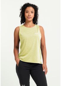 Tanktop Jack Wolfskin "WILDTRAIL TANK TOP W", Damen, Gr. M (38/40), gr&uuml;n (daisy), Obermaterial: 100% Polyester, normal, Rundhals, Tops Tanktop, sportlicher Stil, ohne Verschluss, mit Rundhalsausschnitt