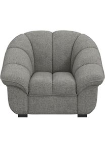 Sessel COTTA "Mado, Breite 110 cm", grau, B:110cm H:88cm T:104cm, Sessel, Sessel, verschiedene Sofas individuell kombinierbar
