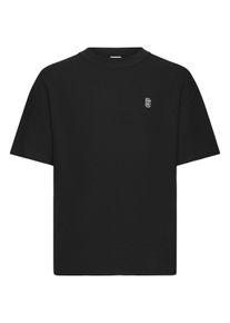 !Solid Rundhalsshirt SOLID "Rundhalsshirt SDRaul", Herren, Gr. M, schwarz (true schwarz), Obermaterial: 75% Baumwolle CO. 25% Polyester PES., Shirts Rundhalsshirt