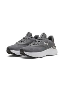 Fitnessschuh Puma "SOFTRIDE MAYVE ANIMAL WNS", Damen, Gr. 40, grau (cool schwarz gray, Puma schwarz, Puma silber), Textil, Schuhe Fitnessschuh, f&uuml;r sportliche Aktivit&auml;ten und Alltag, mit weicher SOFTFOAM+ D&auml;mpfung