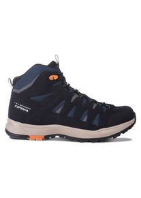 Wanderschuh Icepeak "AURA MC M", Herren, Gr. 45, schwarz (dunkelblau), Synthetik, Textil, Schuhe Wanderschuh, wasserdichter Outdoorschuh
