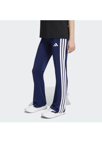 Trainingstights adidas Sportswear "JG TR-ES 3S FL", M&auml;dchen, Gr. 170, N-Gr, blau (dunkelblau, wei&szlig;,), Obermaterial: 80% Polyester, 20% Elasthan, Hosen Trainingstights, f&uuml;r Kinder, mit climacool Technologie
