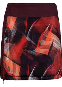 2-in-1-Shorts LPO "GRANBY OUTDOOR Skirt Rock", Damen, Gr. 34 (XS), Normalgr&ouml;&szlig;en, braun, Web, 100% Polyester Stretcheins&auml;tze:90% Polyester. 10% Elasthan, regular fit kniefrei, Hosen 2-in-1-Shorts, Beidseitig tragbarer Wenderock