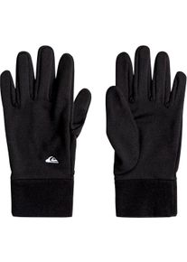 Laufhandschuhe Quiksilver "HOTTAWA", Herren, Gr. M, schwarz, Obermaterial: 100% Polyester, Handschuhe Laufhandschuhe, f&uuml;r sportliche Aktivit&auml;ten, sportlicher Stil, aus Polyester