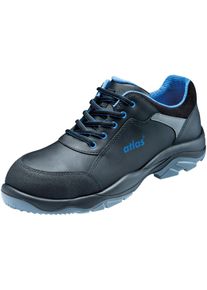 Sicherheitsschuh Atlas SCHUHE "Sicherheitsschuhe Atlas Alu-Tec 565 XP" Gr. 40, schwarz (schwarz, blau), 40, Obermaterial: 100% Rindsleder Leather cow., Schuhe, Sicherheitsschuh