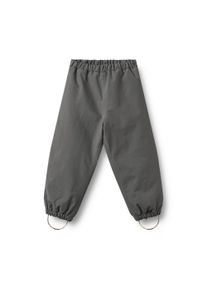 Skihose Wheat "Ski Pants Jay", M&auml;dchen, Gr. 104, N-Gr, grau (schwarz charcoal), Web, Obermaterial: 100% Nylon, unifarben, normal lang, Hosen Skihose, Kunstfaser, wasserdicht, atmungsaktiv und leicht wattiert