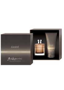 Duft-Set Baldessarini "Baldessarini Ambre Duo Set (EdT 50 ml/ DG 150 ml)", braun (200 ml), Parf&uuml;ms, Herren, Duft-Set