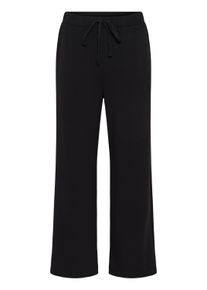 Stoffhose Kaffe "Damen Casual Hose KAannie", Damen, Gr. XXL, N-Gr, schwarz (schwarz deep), Obermaterial: 48% Polyester PES. 47% Viskose CV. 5% Elasthan EL., Hosen Stoffhose
