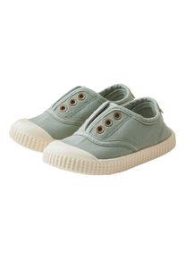 Krabbelschuh Sterntaler "Sneaker uni", Jungen, Gr. 30, gr&uuml;n (steingr&uuml;n), Obermaterial: 100% Baumwolle CO., Schuhe Krabbelschuh