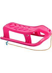 Schlitten Jamara "Snow Play Schlitten Snow-Star 90 cm", pink, Schlitten, KinderB:46cm H:29cm L:90cm, Kunststoff, Schlitten, Made in Europe, B:46cm H:29cm L:90cm