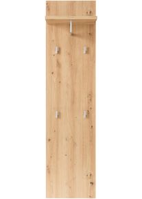Garderobenpaneel Innostyle "BARI Graderobenpaneel, BxHxT 78x117x30 cm", braun (artisan eiche), B:40cm H:158cm T:30cm, Holzwerkstoff, MDF, Garderobenpaneele, Garderobenpaneel, 3 Ablageboden, 1 Kleiderstange, 4 Haken