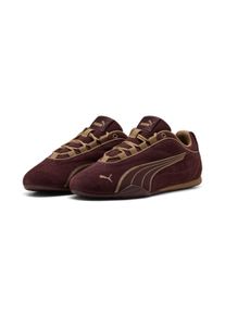 Sneaker Puma "CATCH SOLEIL SD", Damen, Gr. 42, Textil, braun (chocolate fondue, soft taupe), Leder, Schuhe Sneaker, f&uuml;r Alltag, mit Lederobermaterial, sportlicher Stil, mit Schn&uuml;rung, Topseller