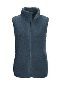Funktionsweste Killtec "KOW 7 WMN VST", Damen, Gr. 48, hellpetrol, Oberseite: 100% Polyester.R&uuml;ckseite: 100% Polyester, Westen Funktionsweste, Kuschelige Sherpa Fleeceweste, Stretch, Zipper-Taschen, Kinnschutz