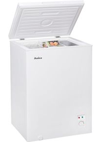 Amica Gefriertruhe "GT 311 105 W", Energieeffizienz: E, silber (wei&szlig;), B/H/T: 54,5cm x 83,5cm x 47,6cm, Gefriertruhen, Gefriertruhe