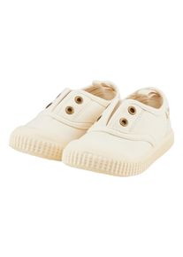 Krabbelschuh Sterntaler "Sneaker uni", Jungen, Gr. 31, beige (natur), Obermaterial: 100% Baumwolle CO., Schuhe Krabbelschuh