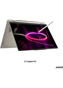 Lenovo Convertible Notebook "Yoga 7 2-in-1 16AGP11", beige (seashell), 16 GB RAM 1.000 GB SSD, Ryzen&trade; AI 7, Windows 11 Home, Notebooks, Convertible Notebook