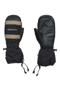 Snowboardhandschuhe Quiksilver "Highline GORE-TEX", Herren, Gr. XL, schwarz, Obermaterial: 100% Leder., Handschuhe Snowboardhandschuhe