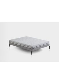 Komfortschaummatratze Yatas Bedding "Optimum Flex Komfortschaummatratze, Matratze 90x200 & weitere Gr&ouml;&szlig;en", grau, B:140cm H:16cm L:200cm, Bezug: 100% Polyester, Matratzen, Komfortschaummatratze, 7-Zonen, H2 / H3, wendbar, atmungsaktiv