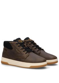 PME-Legend Schn&uuml;rboots PME LEGEND "PORTER", Herren, Gr. 49, braun (taupe), Glattleder, Schuhe Schn&uuml;rboots, Schn&uuml;rstiefelette, Casual-Boots in sportivem Look