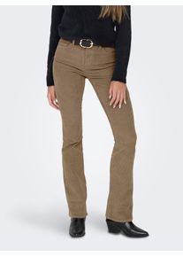 Only "ONLMARY &ndash; Flared Cordhose mit Stretchkomfort" Baumwollmischung, bootcut fit