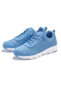 Sneaker ELBSAND "Halbschuh, Freizeitschuh, Schn&uuml;rhalbschuh, Turnschuh, Slip-On-Sneaker", Damen, Gr. 42, blau (hellblau), Obermaterial: 80% Textilmaterial, 20% Lederimitat. Decksohle: 100% Textilmaterial. Futter: 100% Textilmaterial. Laufsohle: 100% Synthetik, unifarben, Schuhe Sneaker, NEU im sportiven Look mit ultraleichter Sohle f&uuml;r Damen & Herren