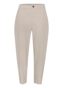 Marlene-Hose Kaffe "Hose KAesther", Damen, Gr. 42, N-Gr, blau (feather gray melange pinstripe), Obermaterial: 76% Polyester PES. 20% Viskose CV. 4% Elasthan EL., Hosen Marlene-Hose