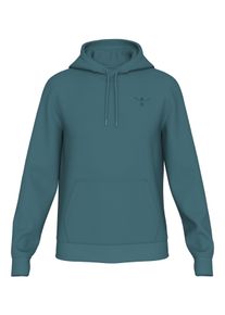 Kapuzensweatshirt Chiemsee, Jungen, Gr. 170/176, hydro, 80% Baumwolle, 20% Polyester, unifarben, regular fit, ohne Ausschnitt, Rippb&uuml;ndchen, Sweatshirts Kapuzensweatshirt, - in softem Peached Finish