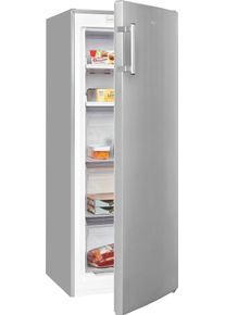 Exquisit Gefrierschrank "GS231-NF-H-040D", Energieeffizienz: D, silber (silberfarben), B:54cm H:143cm T:60cm, Gefrierschr&auml;nke, 4*-Gefrierschrank No Frost mit LED-Anzeige & praktischem Griff, Gefrierschrank