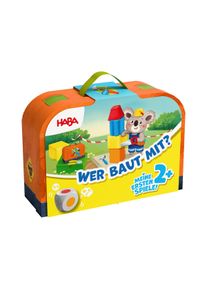 Spiel Haba "Meine ersten Spiele &ndash; Wer baut mit?", orange (bunt), Spiele, Kinder, Spiel